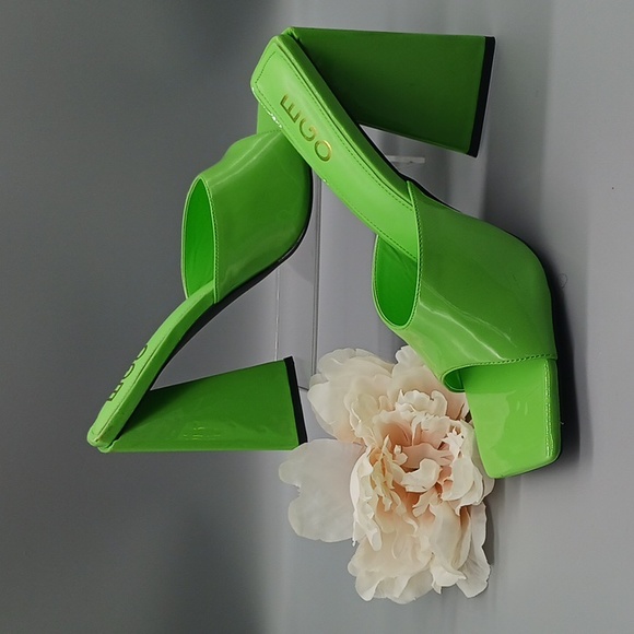 EGO Shoes Ego Patent Leather Slide In Sandals Poshmark